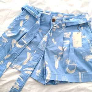 NWT Target A New Day High Rise Pleat Front Shorts 8